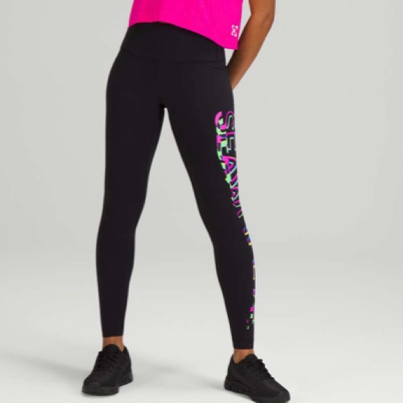 lululemon Seawheeze Speed Wunder MR Tight 28” Black Size 6 NWT - Picture 2 of 12